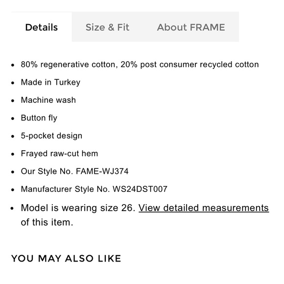 Frame Denim High Rise Easy Capri - Picture 8 of 9